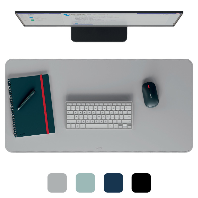 Leitz 53820085 desk pad Polyvinyl chloride (PVC) Grey