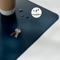 Leitz 53820068 desk pad Polyvinyl chloride (PVC) Dark Blue