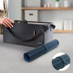 Leitz 53820068 darbo stalo patiesalas Polivinilo chloridas (PVC) Tamsiai mėlyna