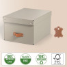 Leitz 61490012 saugojimo dėžė Kartonas Pilka