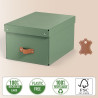 Leitz 61490050 saugojimo dėžė Kartonas Žalia