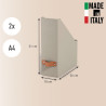 Leitz 24710012 storage box Carton Beige