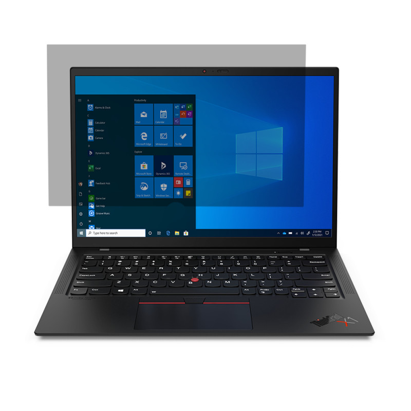 Lenovo 4XJ1U03944 ekrano privatumo filtras 35,6 cm (14") Nešiojamas kompiuteris Berėmio ekrano privatumo filtras