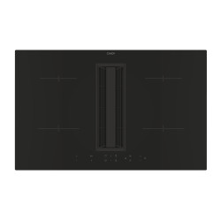 Candy CIH8I4CF Black Built-in 83 cm Zone induction hob 4 zone(s) Built-in hood