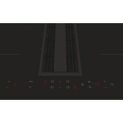 Candy CIH8I4CF Black Built-in 83 cm Zone induction hob 4 zone(s) Built-in hood