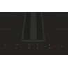 Candy CIH8I4CF Black Built-in 83 cm Zone induction hob 4 zone(s) Built-in hood
