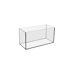 Akvariumas stačiakampis 60x30x40 cm, 6 mm, 72 l