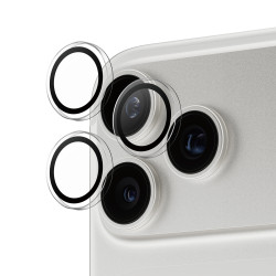 PanzerGlass ® Hoops® Camera Lens Protector Transparent iPhone 17 Pro | iPhone 17 Pro Max | iPhone 16 Pro | 16 Pro Max Skaidri ek