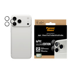 PanzerGlass ® Hoops® Camera Lens Protector Transparent iPhone 17 Pro | iPhone 17 Pro Max | iPhone 16 Pro | 16 Pro Max Skaidri ek