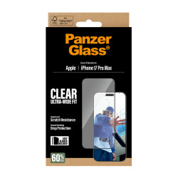PanzerGlass ® Screen Protector iPhone 18 Pro Max | 17 Pro Max | Ultra-Wide Fit w. EasyAligner Skaidri ekrano apsauga Apple 1 vnt