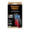 PanzerGlass ® 2-Way Privacy Screen Protector iPhone 17 Pro Max | Ultra-Wide Fit w. EasyAligner