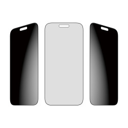 PanzerGlass ® 2-Way Privacy Screen Protector iPhone 17 Pro Max | Ultra-Wide Fit w. EasyAligner