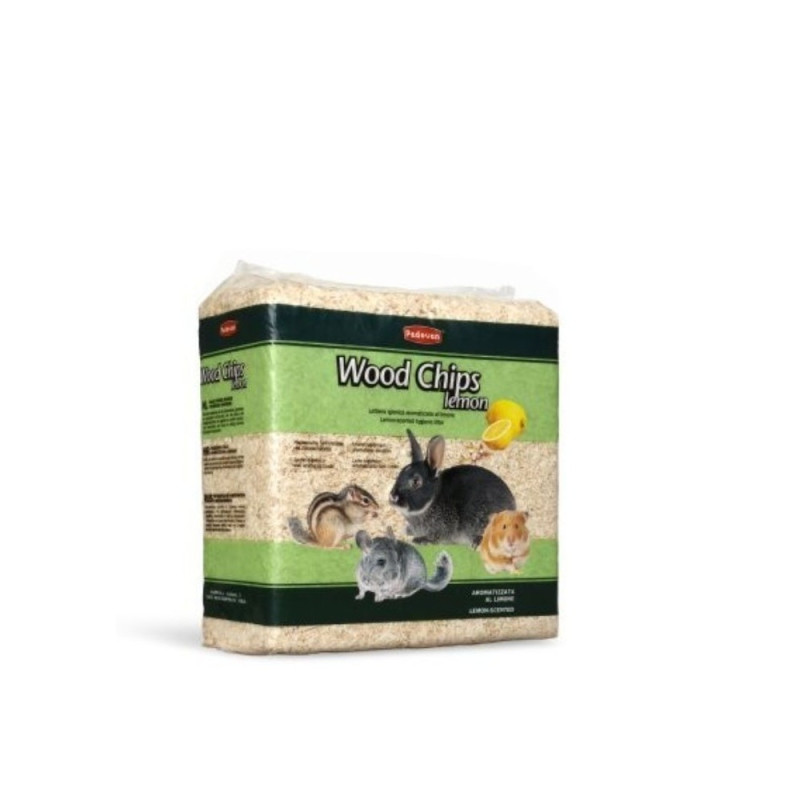 Pjuvenos su citrinų kvapu Woody chips Lemon 14l