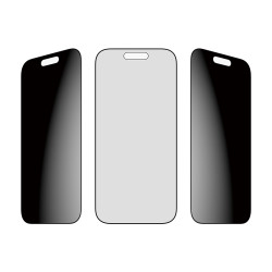 PanzerGlass ® 2-Way Privacy Screen Protector iPhone 17 | iPhone 16 Pro | Ultra-Wide Fit w. EasyAligner