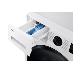 Samsung WD11DG5B15BEEE skalbyklė-džiovyklė Pastatomi Pakraunama per priekį Balta