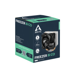 ARCTIC Freezer 8i CO Processor Air cooler 10 cm Aluminium, Black