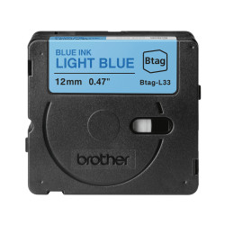 Brother BTAG-L33 label-making tape Blue on light blue