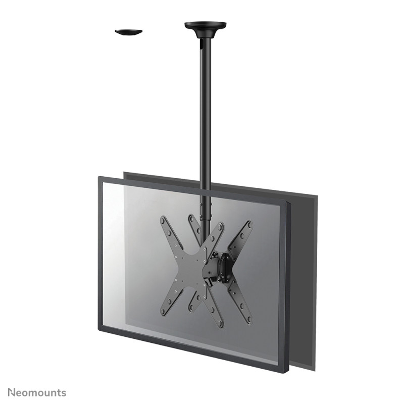 Neomounts FPMA-C340DBLACK televizoriaus laikiklis 190,5 cm (75") Juoda