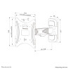 Neomounts WL40-540BL12 TV mount/stand 139.7 cm (55") Black