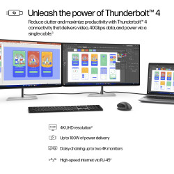 HP Series 7 Pro 31.5 inch 4K Thunderbolt 4 Monitor - 732pk kompiuterio monitorius 80 cm (31.5") 3840 x 2160 pikseliai 4K Ultra H