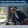 HP Poly Voyager Free 60+ UC Carbon Black Earbuds +BT700 USB-A Adapter +Touchscreen Charge Case Laisvų rankų įranga Bevielis Įkiš