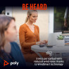 HP Poly Voyager Free 60+ UC Carbon Black Earbuds +BT700 USB-A Adapter +Touchscreen Charge Case Laisvų rankų įranga Bevielis Įkiš