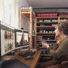 HP Poly Voyager Free 60+ UC Carbon Black Earbuds +BT700 USB-A Adapter +Touchscreen Charge Case Laisvų rankų įranga Bevielis Įkiš