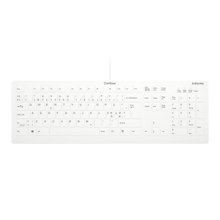 Contour Design AK-C8112 keyboard USB QWERTY Nordic