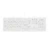 Contour Design Active Key AK-C8100F-UVS-W/NOR keyboard USB QWERTY Nordic