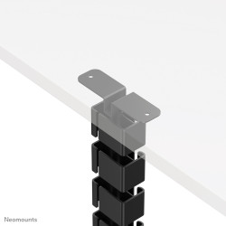 Neomounts ADS06-130BL kabelių tvarkymo priemonė Stalas Kabelių kreiptuvas Juoda 1 vnt