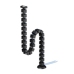 Neomounts ADS06-132BL cable organizer Desk Cable guide Black 1 pc(s)