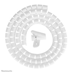 Neomounts ADS06-141WH kabelių tvarkymo priemonė Stalas Kabelio mova Balta 1 vnt