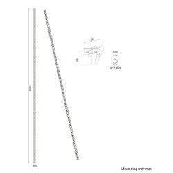 Neomounts ADS06-141WH cable organizer Desk White 1 pc(s)