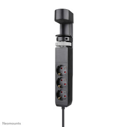 Neomounts DS22-840BL6 elektros tinklo ilgintuvas 1,4 m 3 AC išvestis(ys / čių) Vidaus Juoda