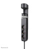 Neomounts DS22-840BL6 elektros tinklo ilgintuvas 1,4 m 3 AC išvestis(ys / čių) Vidaus Juoda