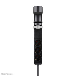 Neomounts DS22-840BL6 power extension 1.4 m 3 AC outlet(s) Indoor Black