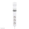 Neomounts DS22-840WH6 power extension 1.4 m 3 AC outlet(s) Indoor White