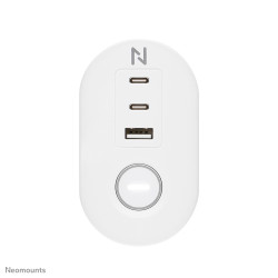 Neomounts DS22-840WH6 elektros tinklo ilgintuvas 1,4 m 3 AC išvestis(ys / čių) Vidaus Balta
