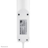 Neomounts DS22-840WH6 elektros tinklo ilgintuvas 1,4 m 3 AC išvestis(ys / čių) Vidaus Balta