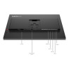 Lenovo ThinkVision P27Q-40 kompiuterio monitorius 68,6 cm (27") 2560 x 1440 pikseliai Quad HD LED Juoda