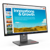 Lenovo ThinkVision P24QD-40 kompiuterio monitorius 60,5 cm (23.8") 2560 x 1440 pikseliai Quad HD LCD Juoda