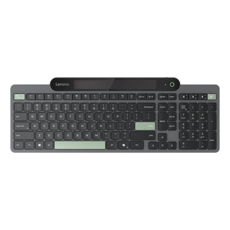 Lenovo 4Y41R69495 keyboard Home/Office Bluetooth Nordic Black, Green