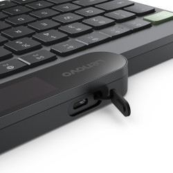 Lenovo 4Y41R69495 keyboard Home/Office Bluetooth Nordic Black, Green