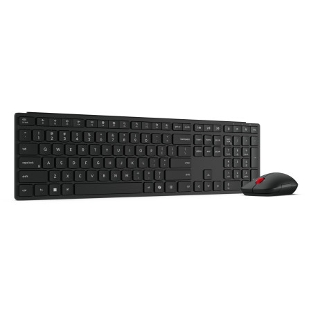Lenovo 4X31S04854 keyboard Mouse included Home/Office RF Wireless + Bluetooth Nordic Black