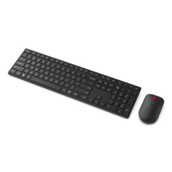 Lenovo 4X31S04854 keyboard Mouse included Home/Office RF Wireless + Bluetooth Nordic Black