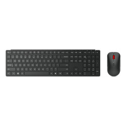 Lenovo 4X31S04854 keyboard Mouse included Home/Office RF Wireless + Bluetooth Nordic Black