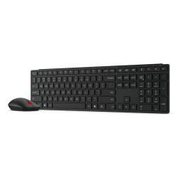 Lenovo 4X31S04854 klaviatūra Pelė įskaityta Namams / biurui RD belaidis ryšys + „Bluetooth“ Šiaurės šalių Juoda