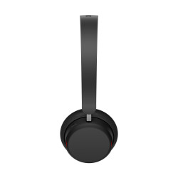 Lenovo 6550 Laisvų rankų įranga Bevielis Su lankeliu Biuras / skambučių centras C tipo USB Bluetooth Juoda