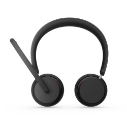 Lenovo 6550 Laisvų rankų įranga Bevielis Su lankeliu Biuras / skambučių centras C tipo USB Bluetooth Juoda