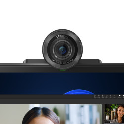 Lenovo 4XC1Q25245 internetinė kamera 4 MP 1920 x 1080 pikseliai USB-C Juoda